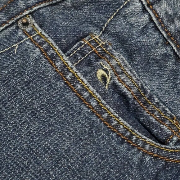 Rip Curl ✦ Medium Wash Denim Jeans ✦ Cotton Casual Button Fly Relaxed Fit Sz 31 - Picture 9 of 10